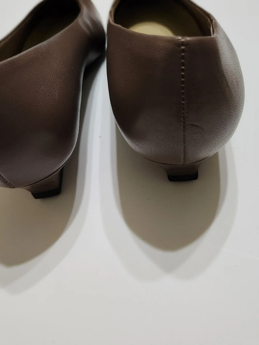 Easy Spirit Brown Slip-On Round-Toe Flats